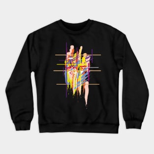 abstract - power symbol Crewneck Sweatshirt